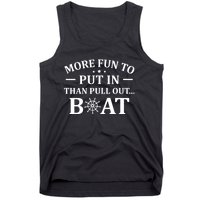 Funny Boat Captain Docking On Boating Outfit Boat Lover Tank Top