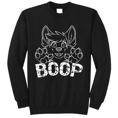 Fursuit BOOP Cute Puppy Dog Furry Fandom Saying Sweatshirt