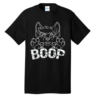 Fursuit BOOP Cute Puppy Dog Furry Fandom Saying Tall T-Shirt