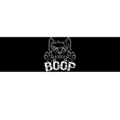 Fursuit BOOP Cute Puppy Dog Furry Fandom Saying Bumper Sticker