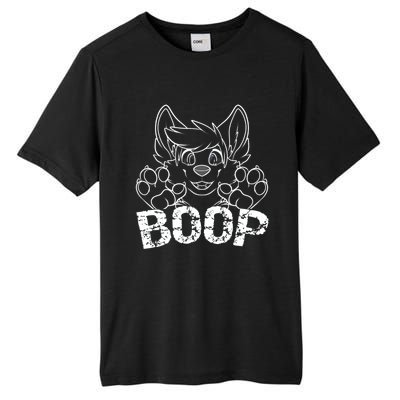 Fursuit BOOP Cute Puppy Dog Furry Fandom Saying Tall Fusion ChromaSoft Performance T-Shirt