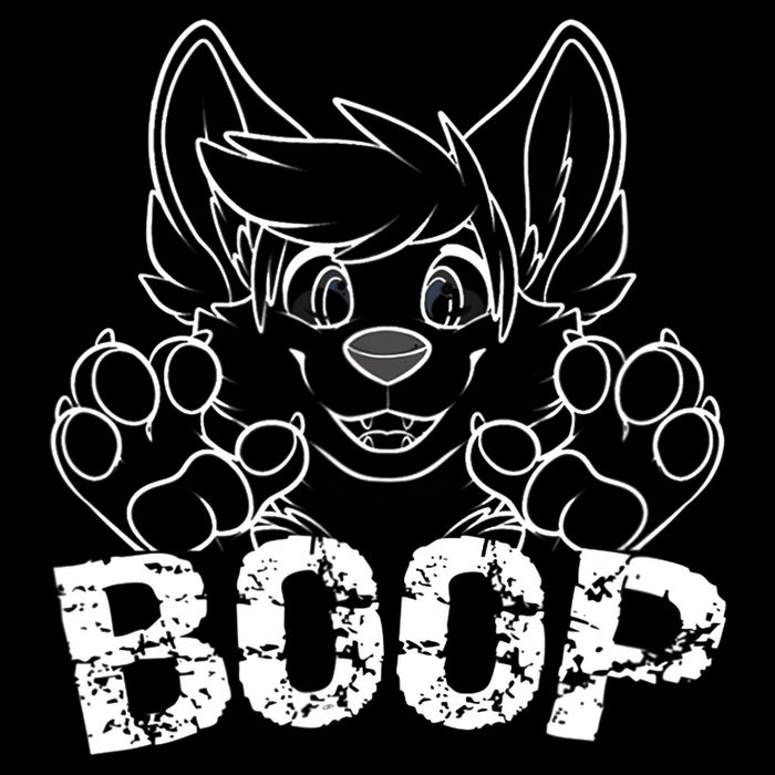 Fursuit BOOP Cute Puppy Dog Furry Fandom Saying 16 in Basic Backpack