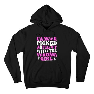 Funny Breast Cancer Pink Ribbon Awareness Design Hoodie