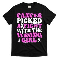 Funny Breast Cancer Pink Ribbon Awareness Design T-Shirt