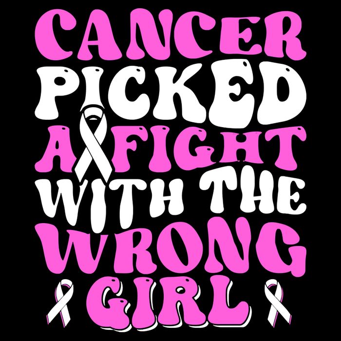 Funny Breast Cancer Pink Ribbon Awareness Design T-Shirt