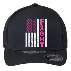 Fight Breast Cancer Breast Cancer Awareness Items Flexfit Unipanel Trucker Cap