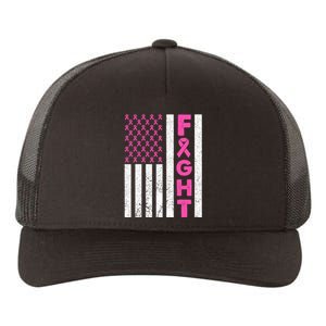 Fight Breast Cancer Breast Cancer Awareness Items Yupoong Adult 5-Panel Trucker Hat