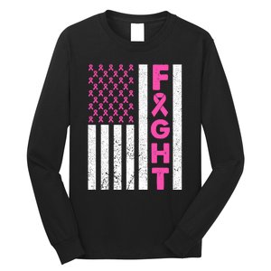 Fight Breast Cancer Breast Cancer Awareness Items Long Sleeve Shirt