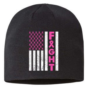 Fight Breast Cancer Breast Cancer Awareness Items Sustainable Beanie