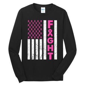 Fight Breast Cancer Breast Cancer Awareness Items Tall Long Sleeve T-Shirt