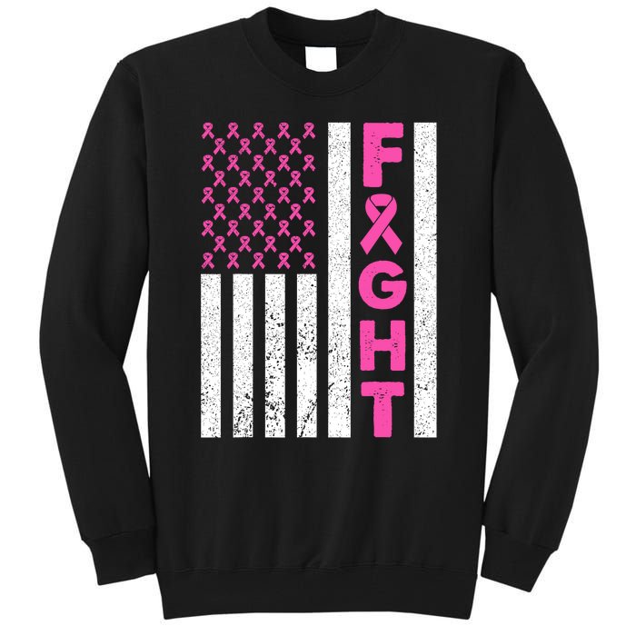 Fight Breast Cancer Breast Cancer Awareness Items Tall Sweatshirt