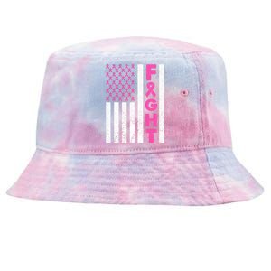 Fight Breast Cancer Breast Cancer Awareness Items Tie-Dyed Bucket Hat