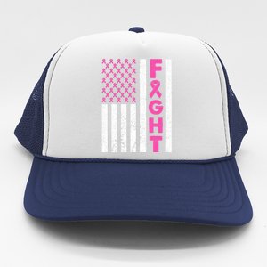 Fight Breast Cancer Breast Cancer Awareness Items Trucker Hat