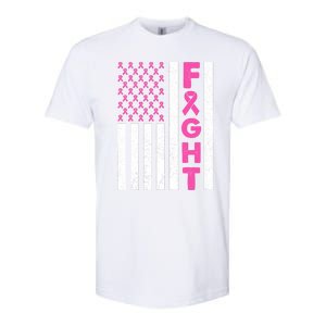 Fight Breast Cancer Breast Cancer Awareness Items Softstyle CVC T-Shirt