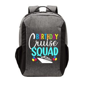 Funny Birthday Cruise Squad Cruising Ship Vacation Party Vector Backpack