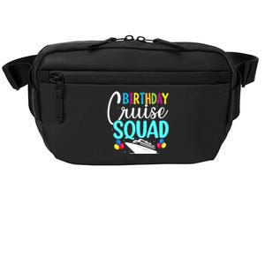 Funny Birthday Cruise Squad Cruising Ship Vacation Party Crossbody Pack