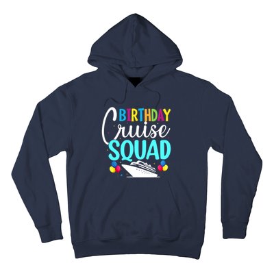 Funny Birthday Cruise Squad Cruising Ship Vacation Party Hoodie