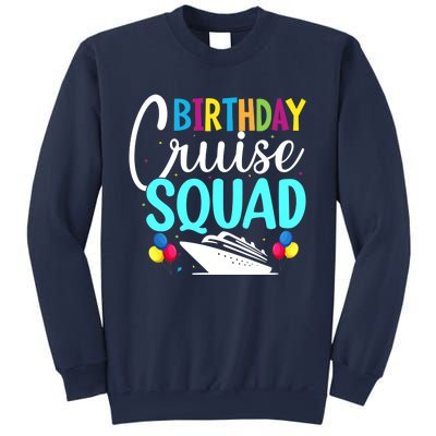 Funny Birthday Cruise Squad Cruising Ship Vacation Party Sweatshirt