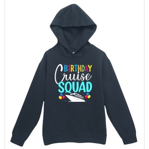 Funny Birthday Cruise Squad Cruising Ship Vacation Party Urban Pullover Hoodie