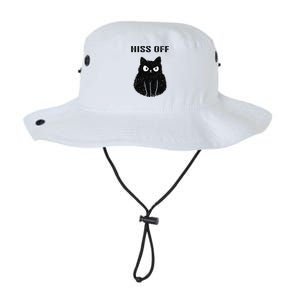 Funny Black Cat Hiss Off Meow Cat Legacy Cool Fit Booney Bucket Hat