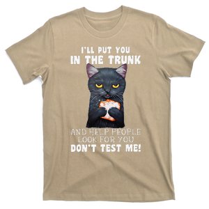 Funny Black Cat Ill Put You In The Trunk Costume Classic T-Shirt