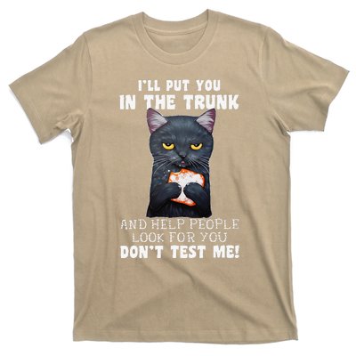 Funny Black Cat Ill Put You In The Trunk Costume Classic T-Shirt