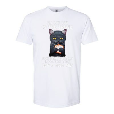 Funny Black Cat Ill Put You In The Trunk Costume Classic Softstyle CVC T-Shirt