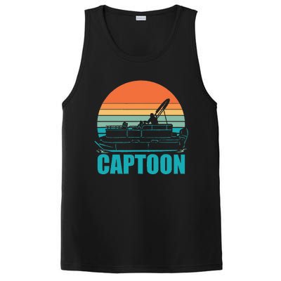 Funny Boating Captoon Pontoon Tritoon Captain Pontoon Boat PosiCharge Competitor Tank