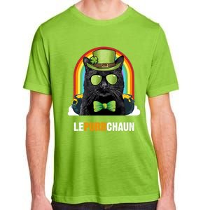 Funny Bombay Cat Lepurrchaun St Patricks Day Gift Adult ChromaSoft Performance T-Shirt