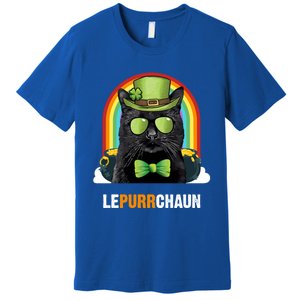 Funny Bombay Cat Lepurrchaun St Patricks Day Gift Premium T-Shirt