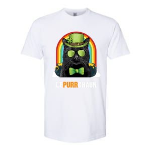 Funny Bombay Cat Lepurrchaun St Patricks Day Gift Softstyle CVC T-Shirt