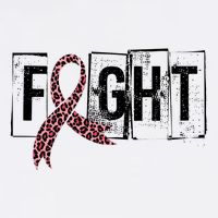 Fight Breast Cancer Awareness Leopard Ribbon Doggie Tank