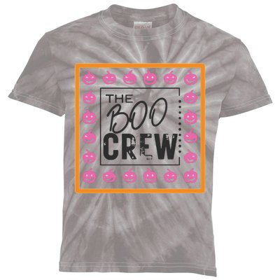 Falloween Boo Crew Kids Tie-Dye T-Shirt