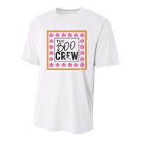 Falloween Boo Crew Youth Performance Sprint T-Shirt