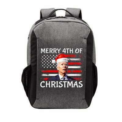 Funny Biden Confused Merry Happy 4th Of July Christmas Flag Vector Backpack