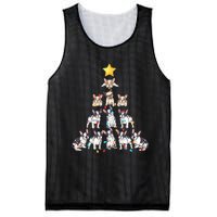 French Bulldog Christmas Tree Frenchie Dog Xmas PJs Pajamas Mesh Reversible Basketball Jersey Tank