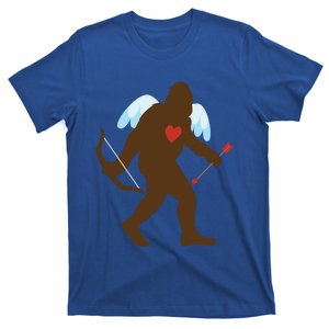 Funny Bigfoot Cupid Meaningful Gift Cute Sasquatch Lover Gift Tee Gift T-Shirt