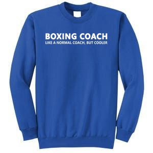 Funny Boxing Coach Definition Boxing Coach Great Gift Tall Sweatshirt