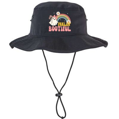 Feeling Bootiful Cute Retro Ghost Halloween Bucket Hat