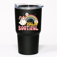Feeling Bootiful Cute Retro Ghost Halloween Tumbler