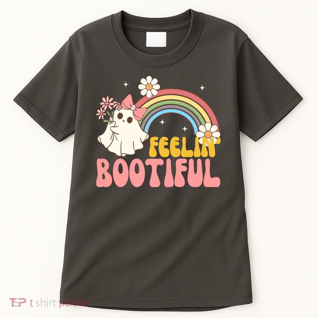 Feeling Bootiful Cute Retro Ghost Halloween Tall T-Shirt