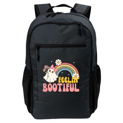 Feeling Bootiful Cute Retro Ghost Halloween Backpack