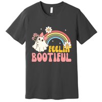 Feeling Bootiful Cute Retro Ghost Halloween Premium T-Shirt