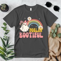 Feeling Bootiful Cute Retro Ghost Halloween Premium T-Shirt