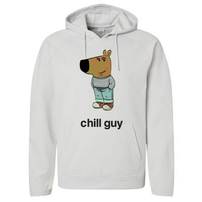 Frank Bach Chill Guy Performance Fleece Hoodie