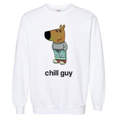 Frank Bach Chill Guy Garment-Dyed Sweatshirt