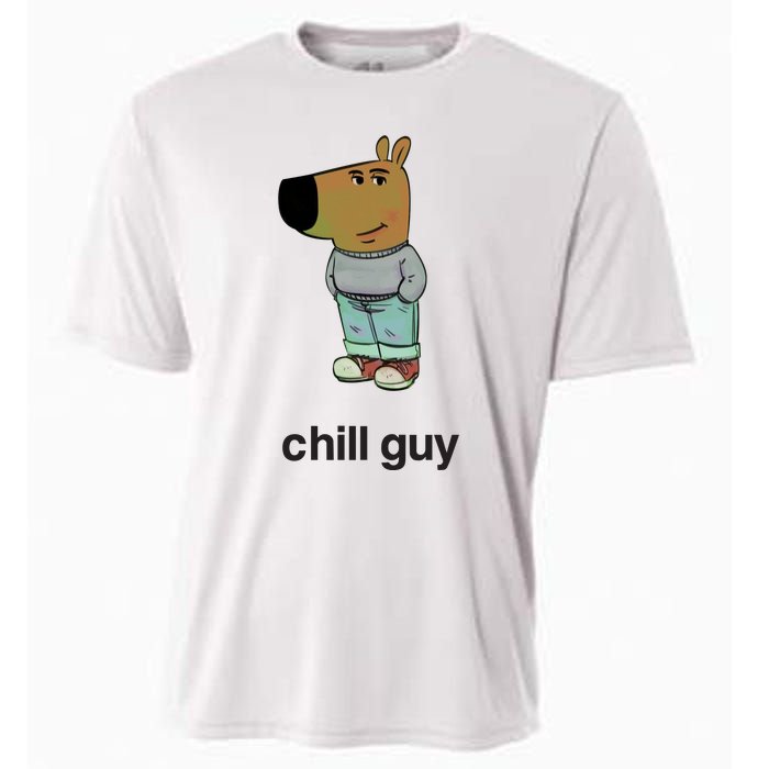 Frank Bach Chill Guy Cooling Performance Crew T-Shirt