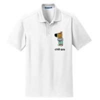 Frank Bach Chill Guy Dry Zone Grid Polo