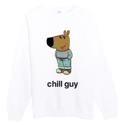 Frank Bach Chill Guy Premium Crewneck Sweatshirt