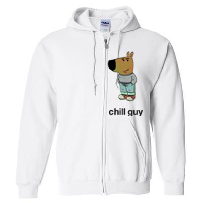 Frank Bach Chill Guy Full Zip Hoodie